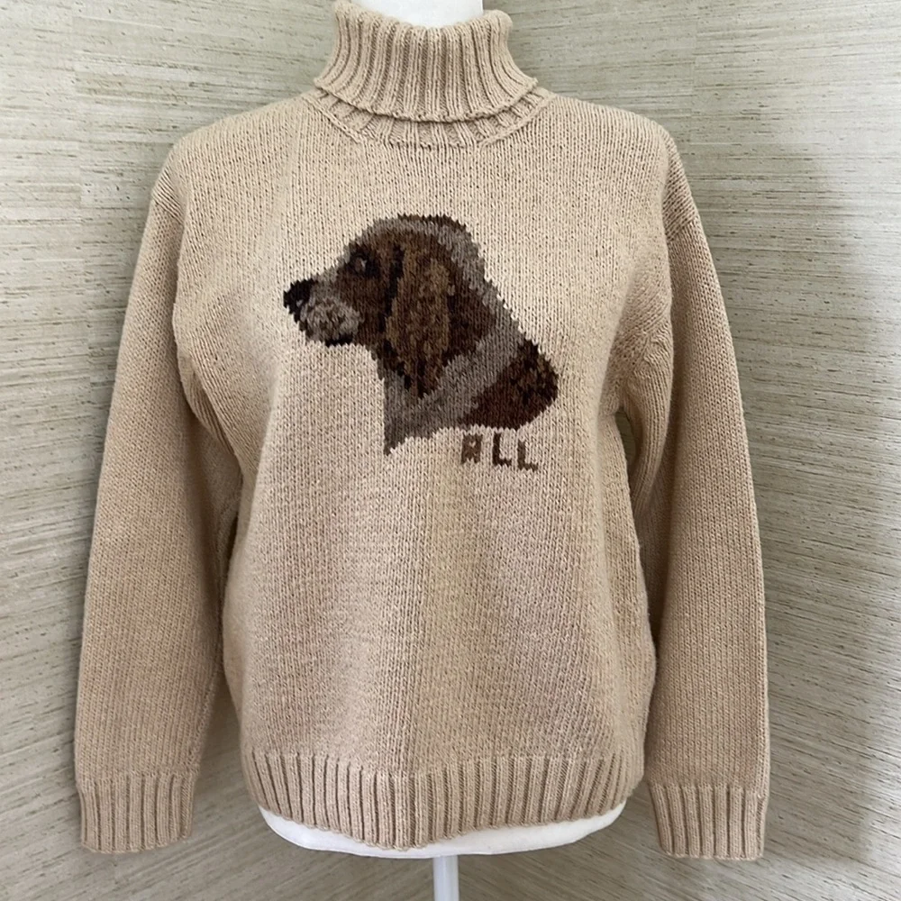 Ralph Lauren Vintage Sweater Sz MP - Picture 5 of 11